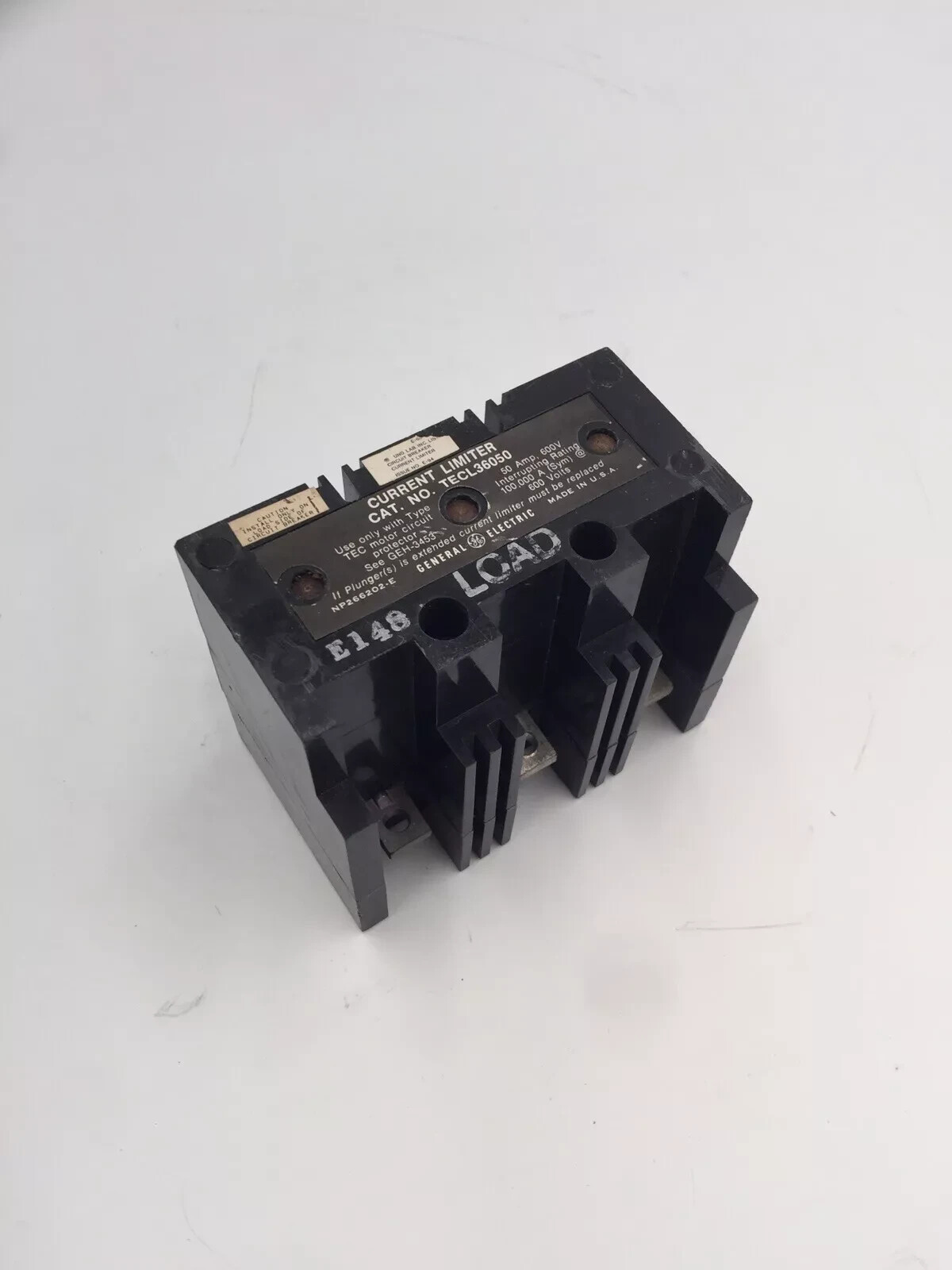 ⭐️NEW⭐️ GENERAL ELECTRIC TECL36050 NEW 50A MAG-BREAK CURRENT LIMITER TECL36050