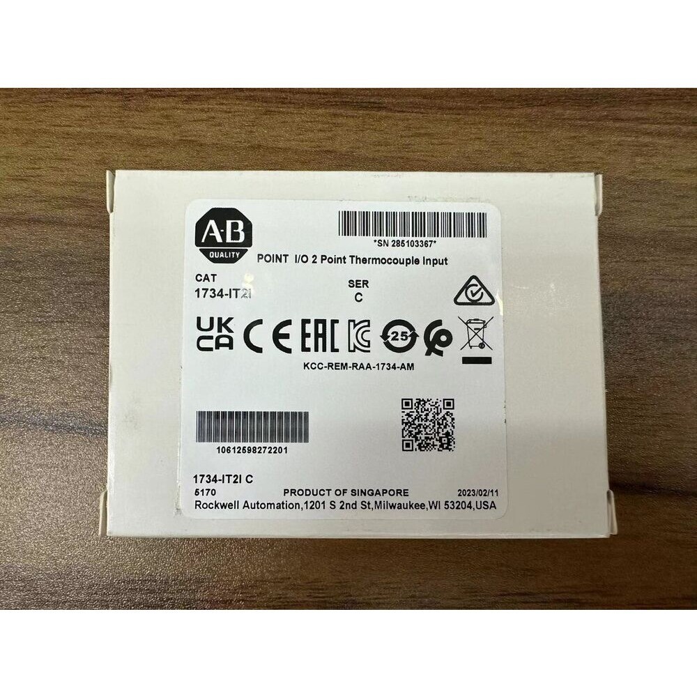 1734-IT2I Sealed AB SER C POINT I/O 2 Point Input Module 1734IT2I US Free Tax