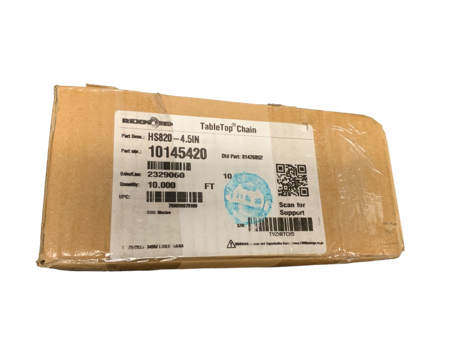 Rexnord HS820-4.5IN