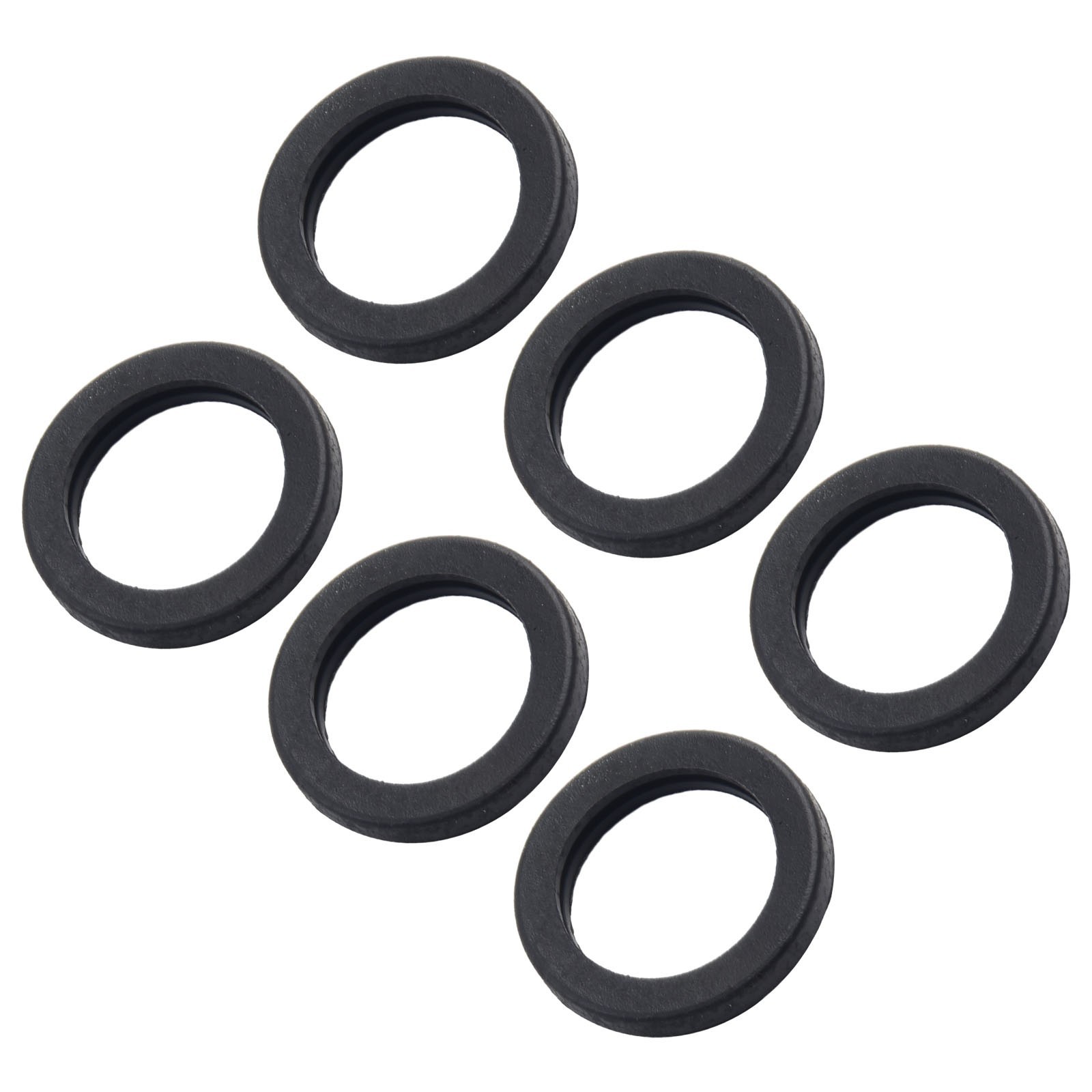 Premium 6pcs Rubber Gasket for Gas Can Spout Replacement on Multiple Brands