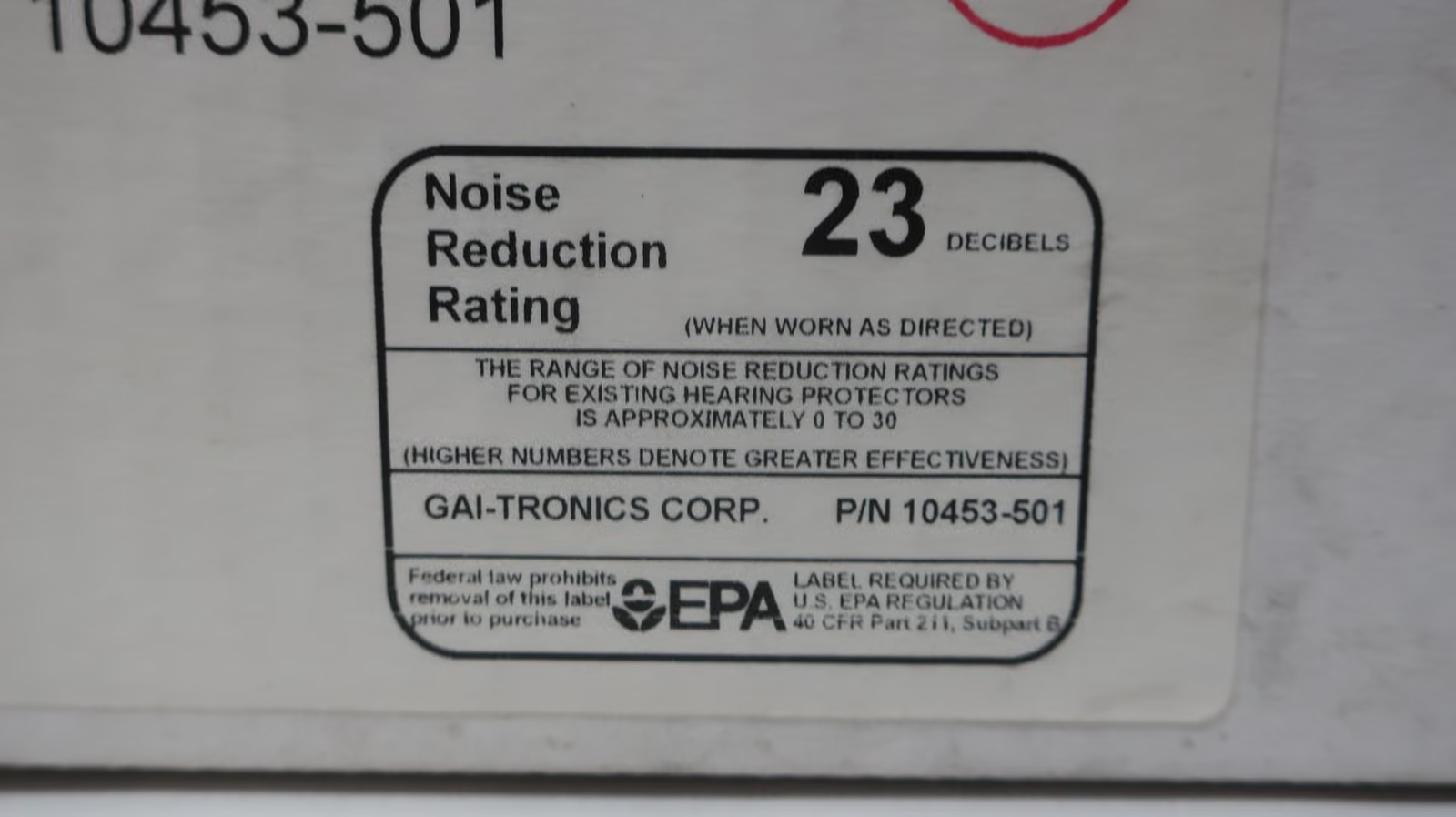 Gai-tronics 10453-501 Headset