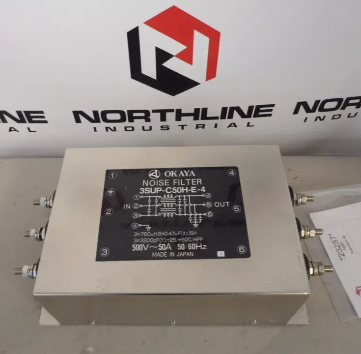 Okaya 3SUP-C50H-E-4 Noise Filter / With 30 Days Warranty