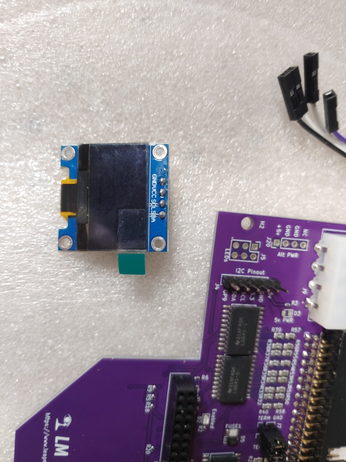 Makerfocus OLED for I2C PiSCSI Raspberry Pi 128×32 128×64