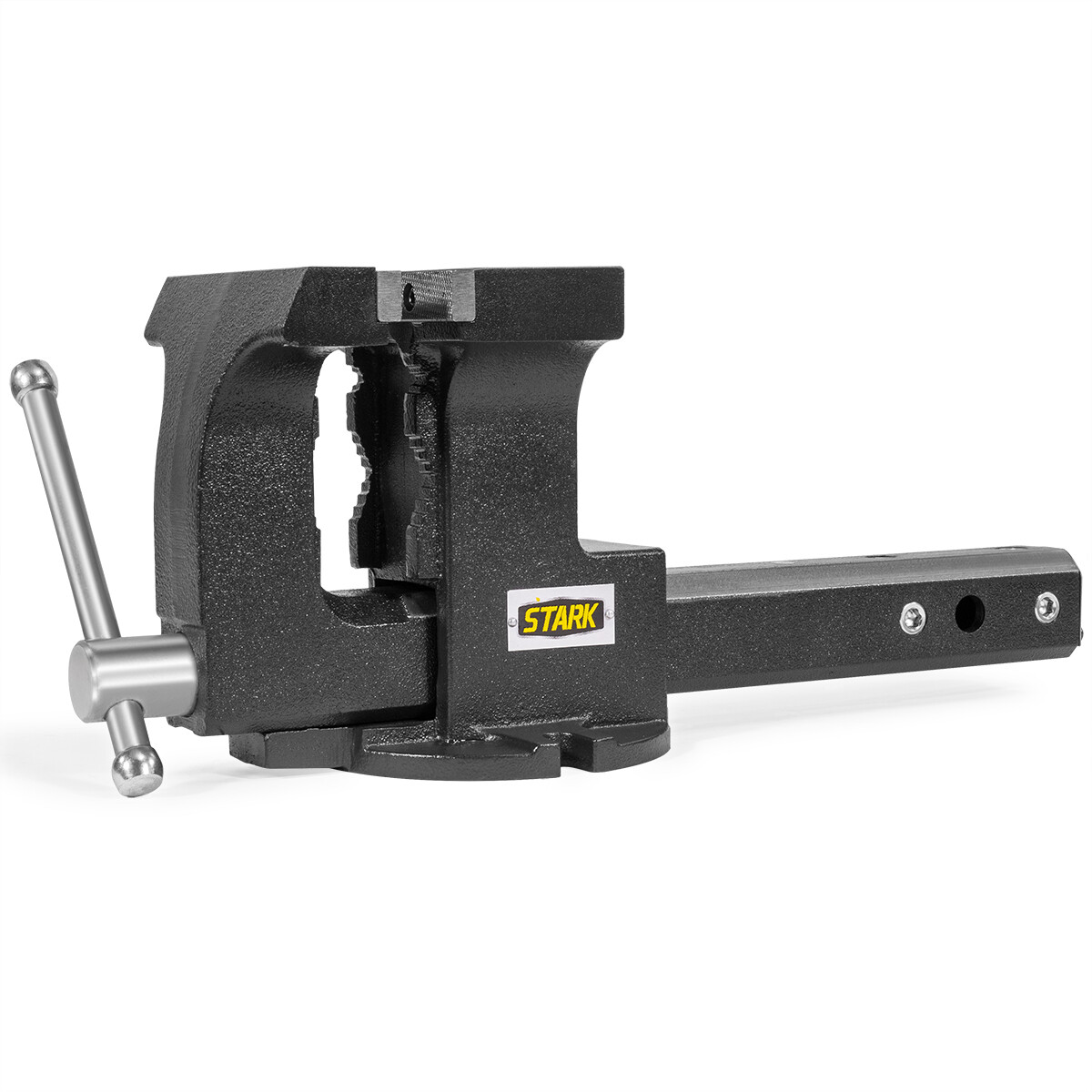 Stark USA 6″ Vise Clamp Tow Hitch Mount 2-inch Receiver Built-in Bench Mount