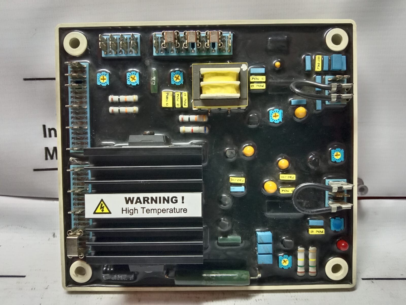 Mcpherson Controls SS341 Automatic Voltage Regulator