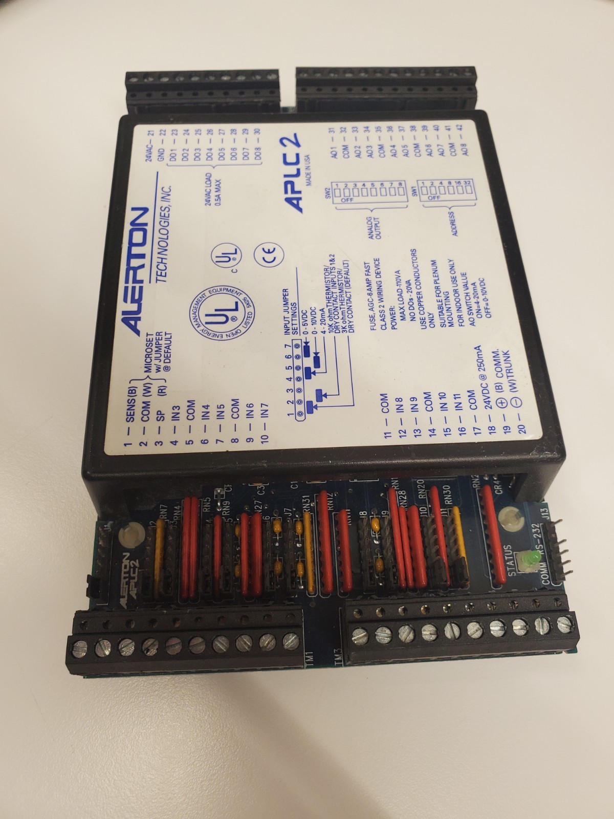 ALERTON APLC2 PROGRAMMABLE HVAC LOGIC CONTROLLER APLC-2