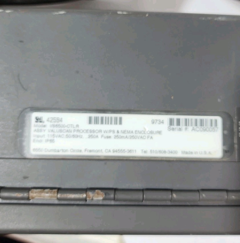 STI VS65-C001-AC1 ValuScan VS6500 Series Controller with Integrated Cables