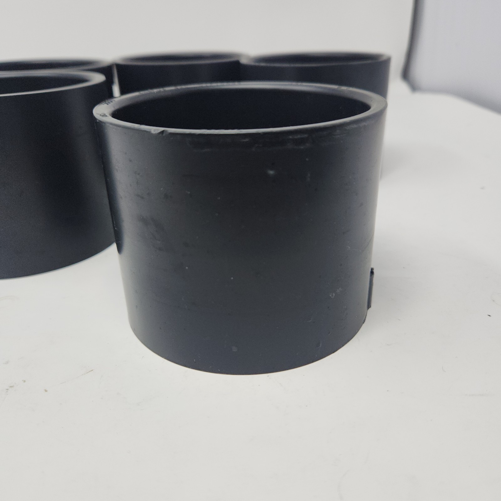 Lot 5 Nibco 3″ Abs 5801 Hub x Hub Coupling With Stop