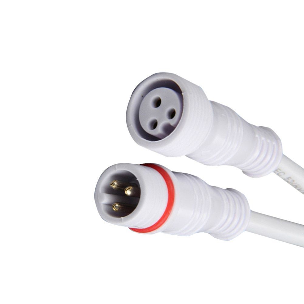 5 Pairs IP65/Waterproof 2/3-Pin 22AWG Wire LED Male And Female Cable Connector