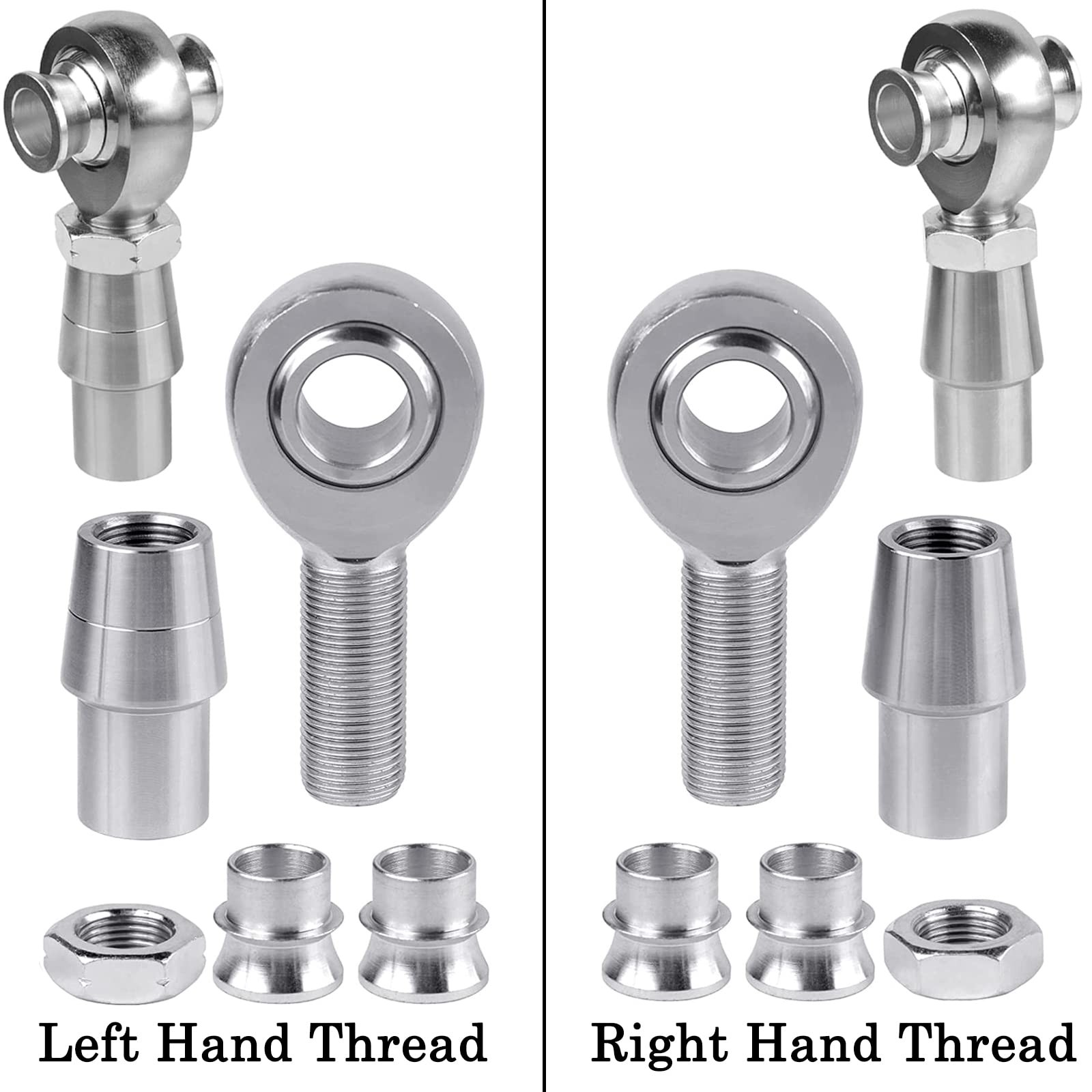 2 PCS 3/4 Heim Joints Rod End Kit 750 Chromoly Right Left Hand Thread