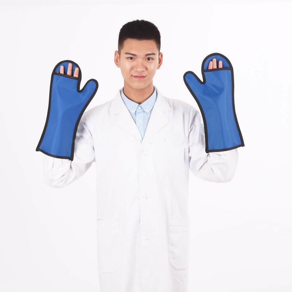 X-ray Protective Gloves for Veterinary,Radiation Safety Leaded Vet Mitts, 1 pair