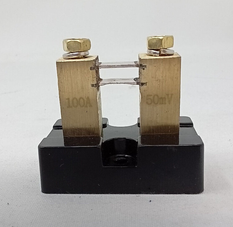 DC Current Shunt 50mv, 100 Amp Lot of 2 NEW Free Shipping BULK DISCOUNTS