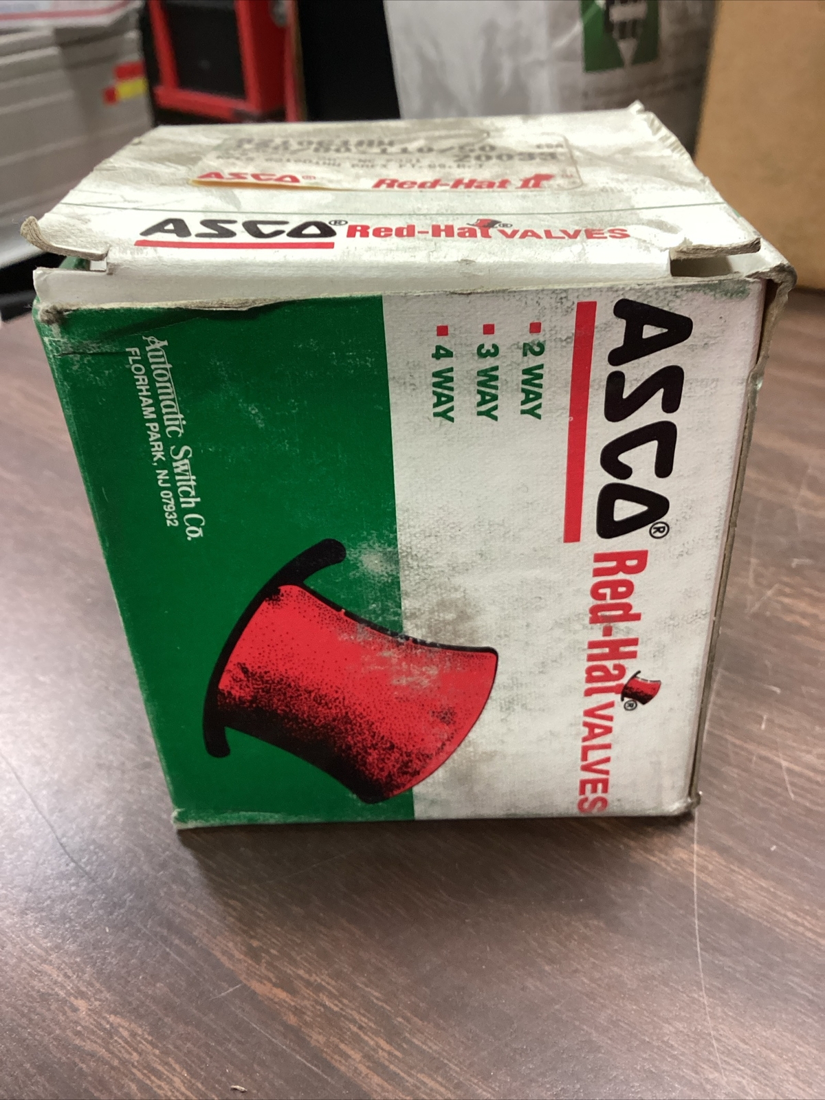 ASCO Red Hat Valves 8210G1HW FFP39879 12060, 100/50 NEW!!