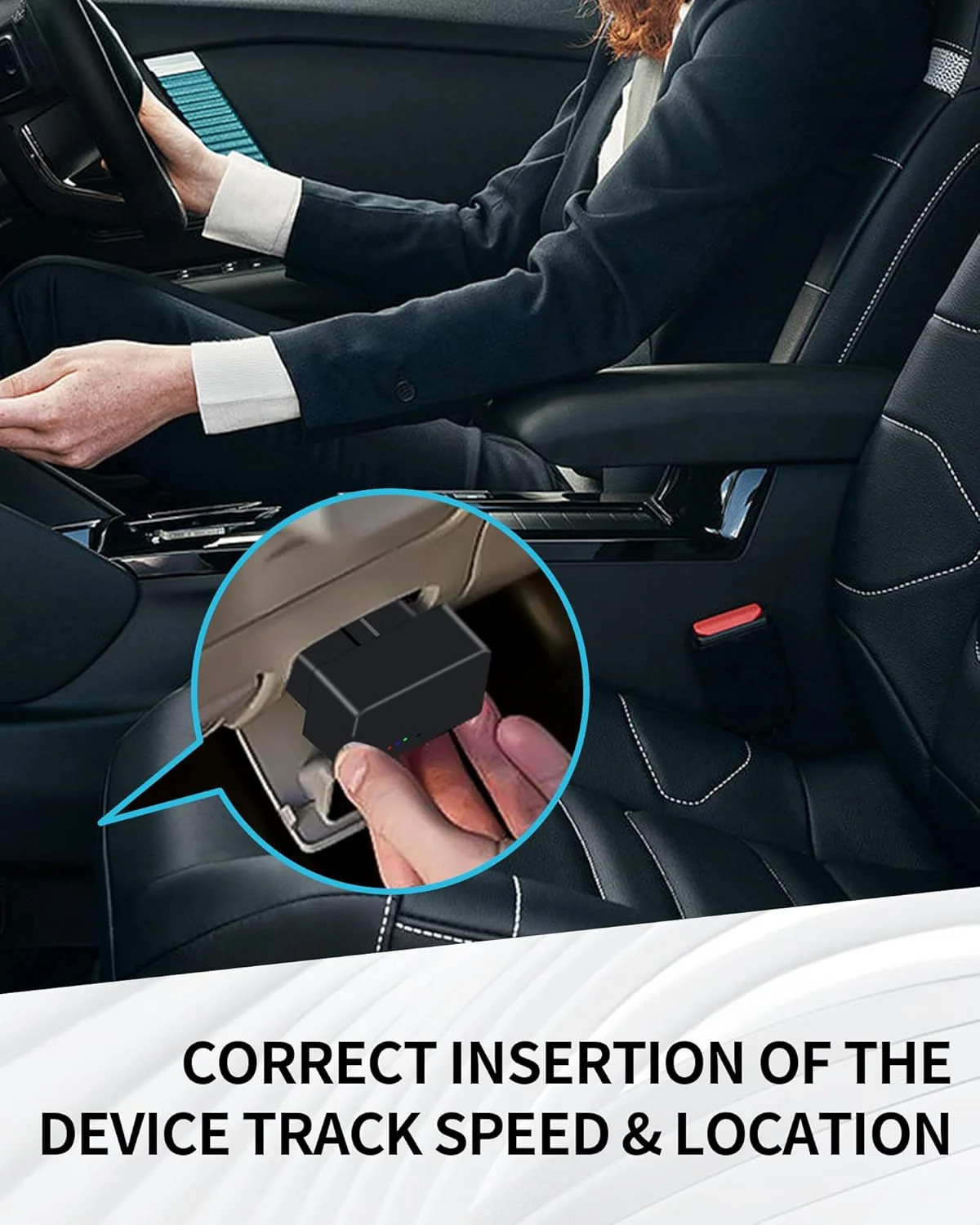 OBD2 GPS Tracker Real Time Vehicle Tracking Device OBD II Car Truck Locator US