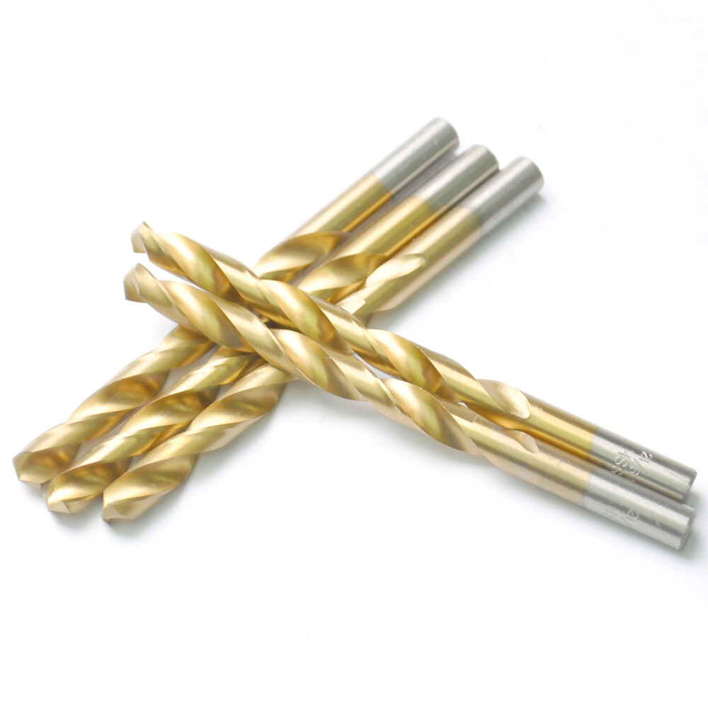 Drillforce 20PCS 3/16″ Titanium Drill Bits Set HSS Jobber Metal Wood Drill Bit