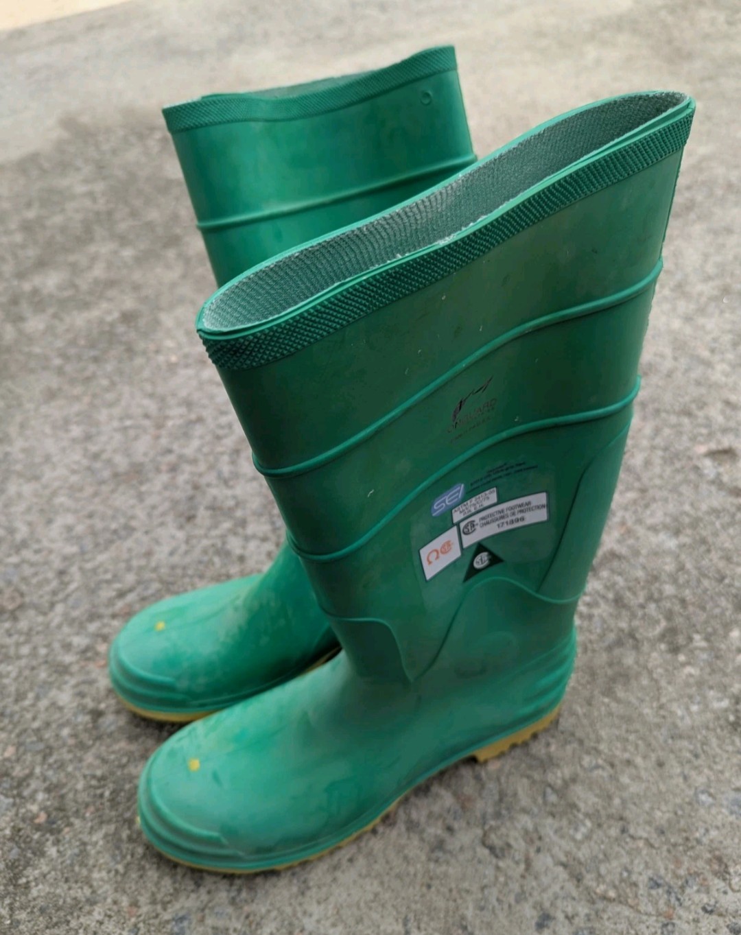 Onguard Hazmax Steel Toe Ultragrip Sole size 12 Boots Boat Dock Nonslip