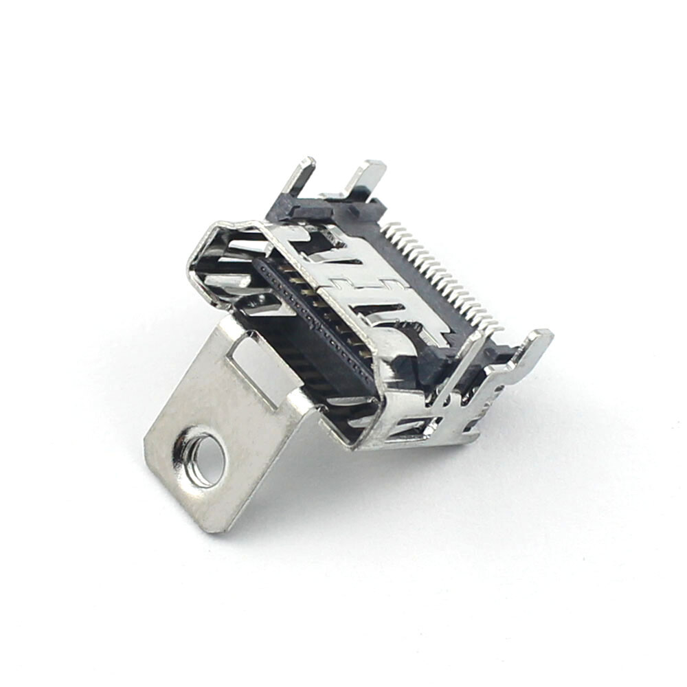 5Pcs HDMI HD Interface 19 Pin 19P Female SMD SMT PCB Socket Connector 4 Leg