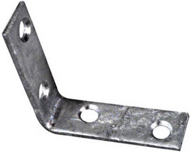 National Hardware 2 in. H X 0.63 in. W X 0.08 in. D Galvanized Steel Inside Corn