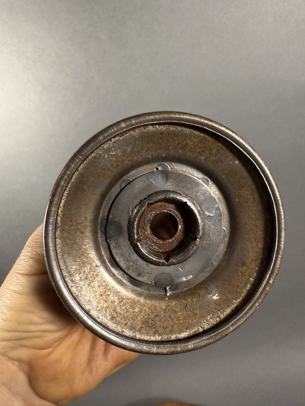 Browning BS40 pulley. Came From Vintage Delta 768 Bandsaw. 1/2” Bore.4” Diameter
