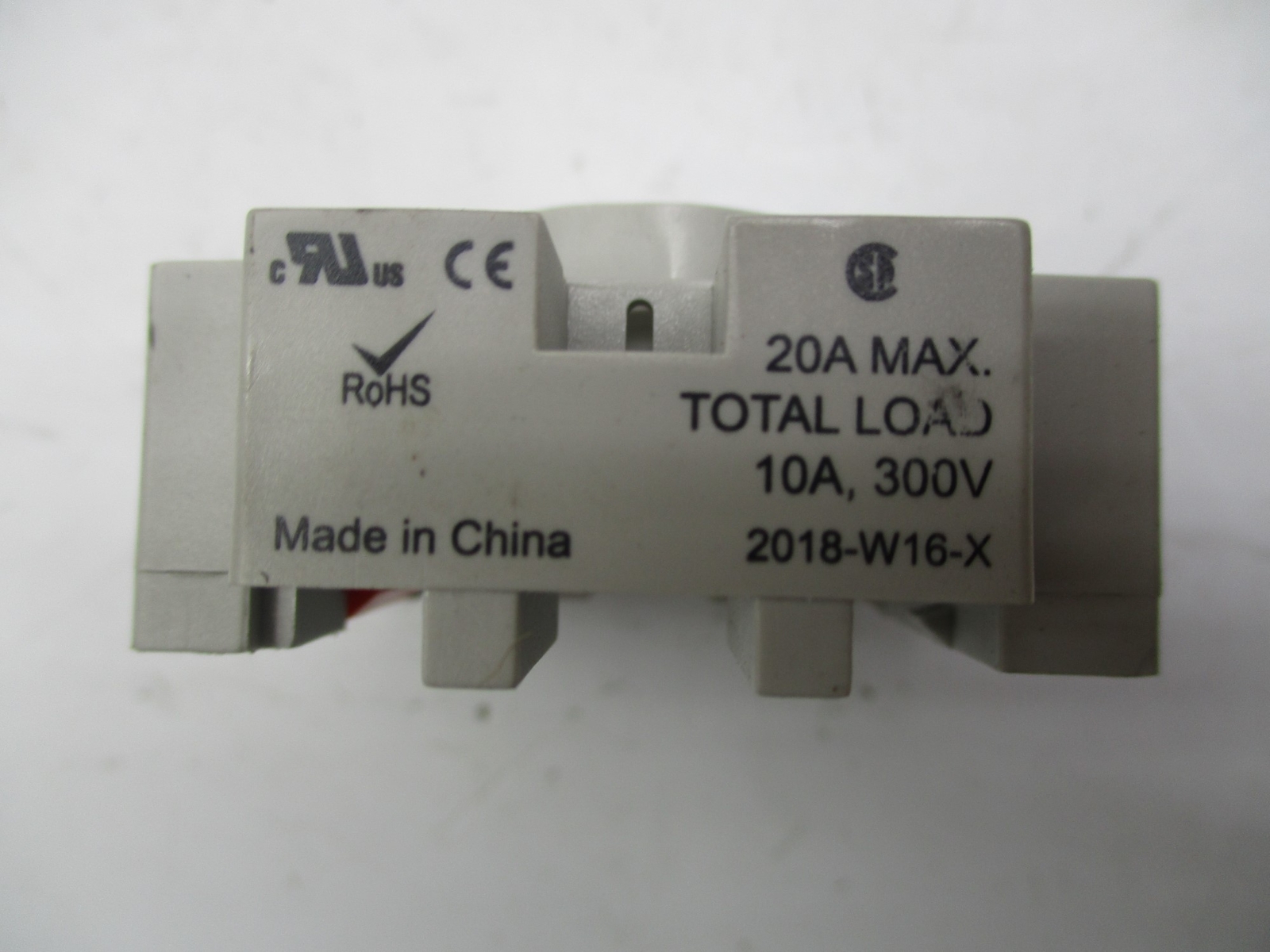 INDUSTRIAL SPARE 2018-W16-X RELAY BASE NSNP 020122