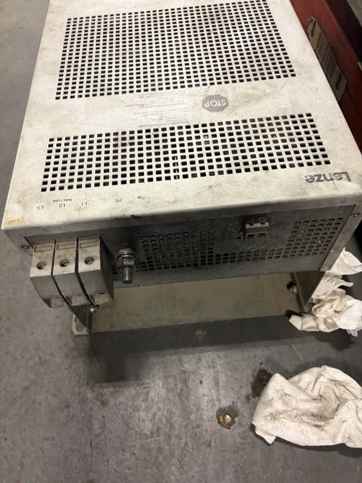Lenze mains filter EZN3A0037H090 3x90A USED