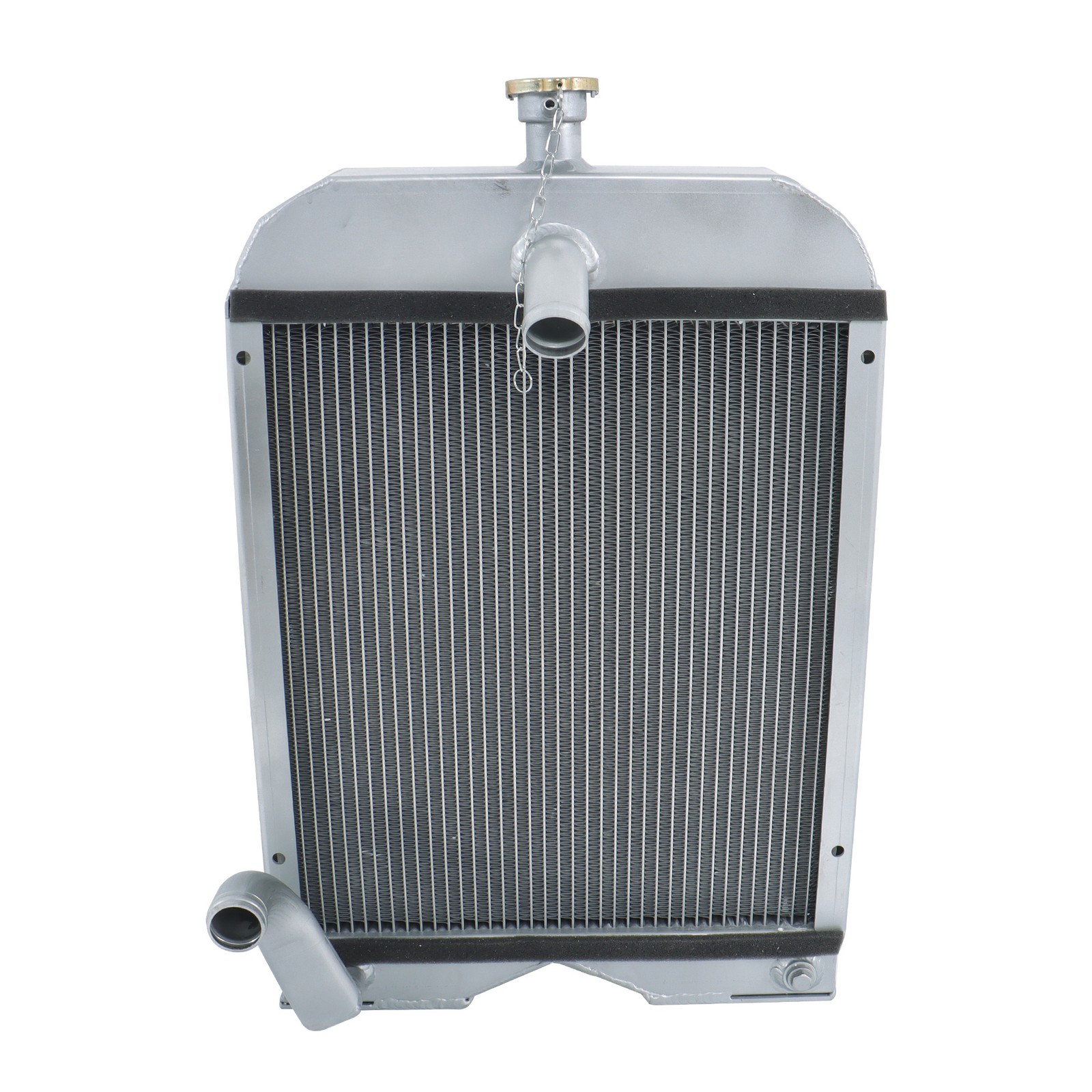 8N8005 86551430 2 low Full Aluminum Radiator For Ford Tractor 2N 8N 9N Model