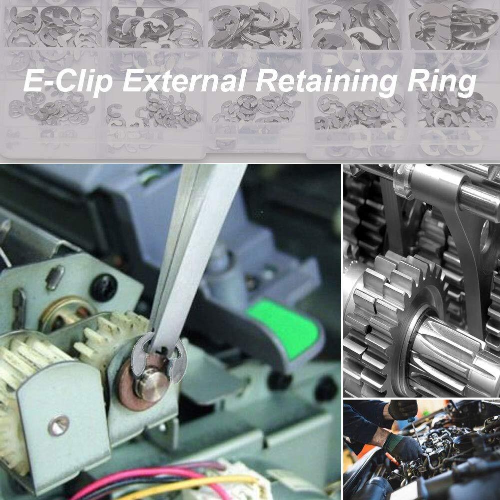 1.5mm – 24mm External E-Clips Retaining Washers All Sizes Din6799 C-Clip Circlip