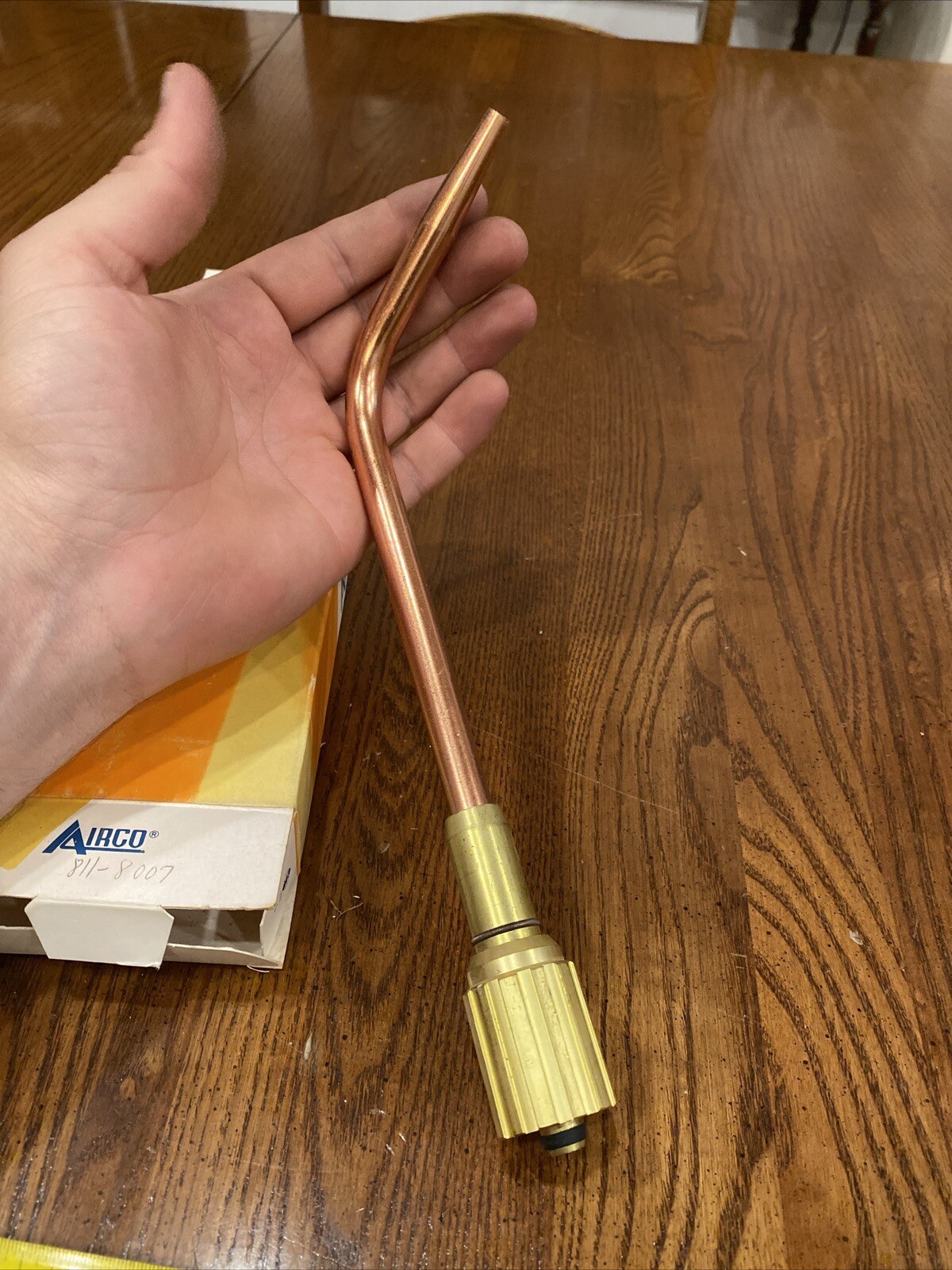 Vintage NOS BRAND NEW Airco Style No 811 8007 Welding Brazing Torch Tip No. 7