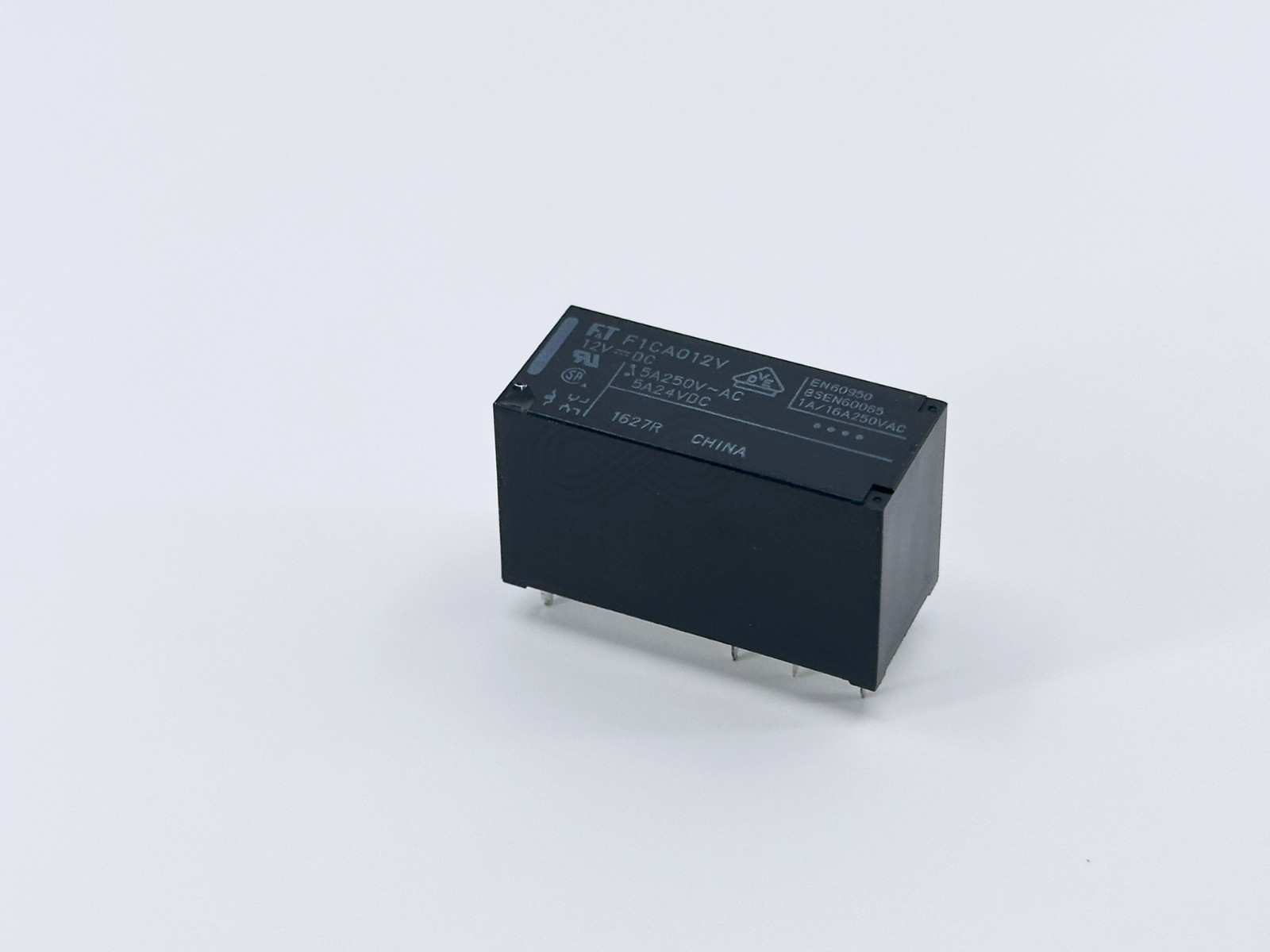 1X FTR-F1CA012V F1CA012V Fujitsu PCB Power Relay 12VDC DPDT 5A 250VAC 8-Pin