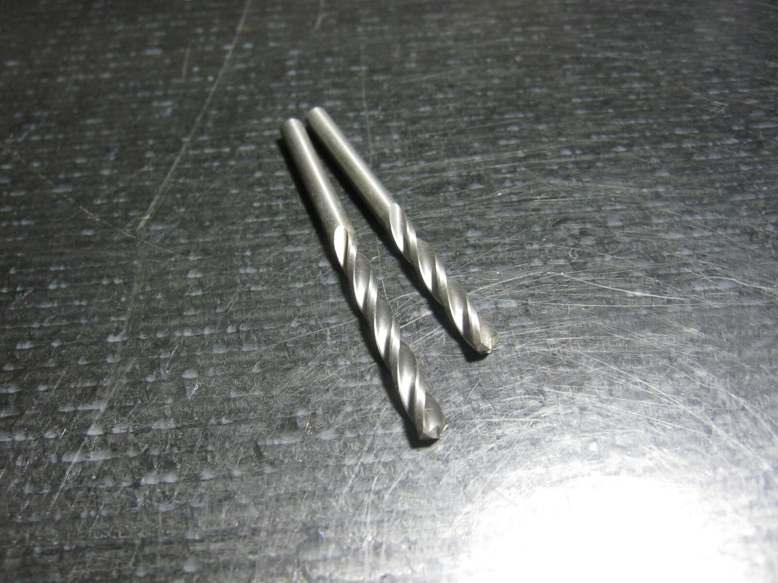 2 used Guhring 3.800mm 3fl 3 flute carbide drill