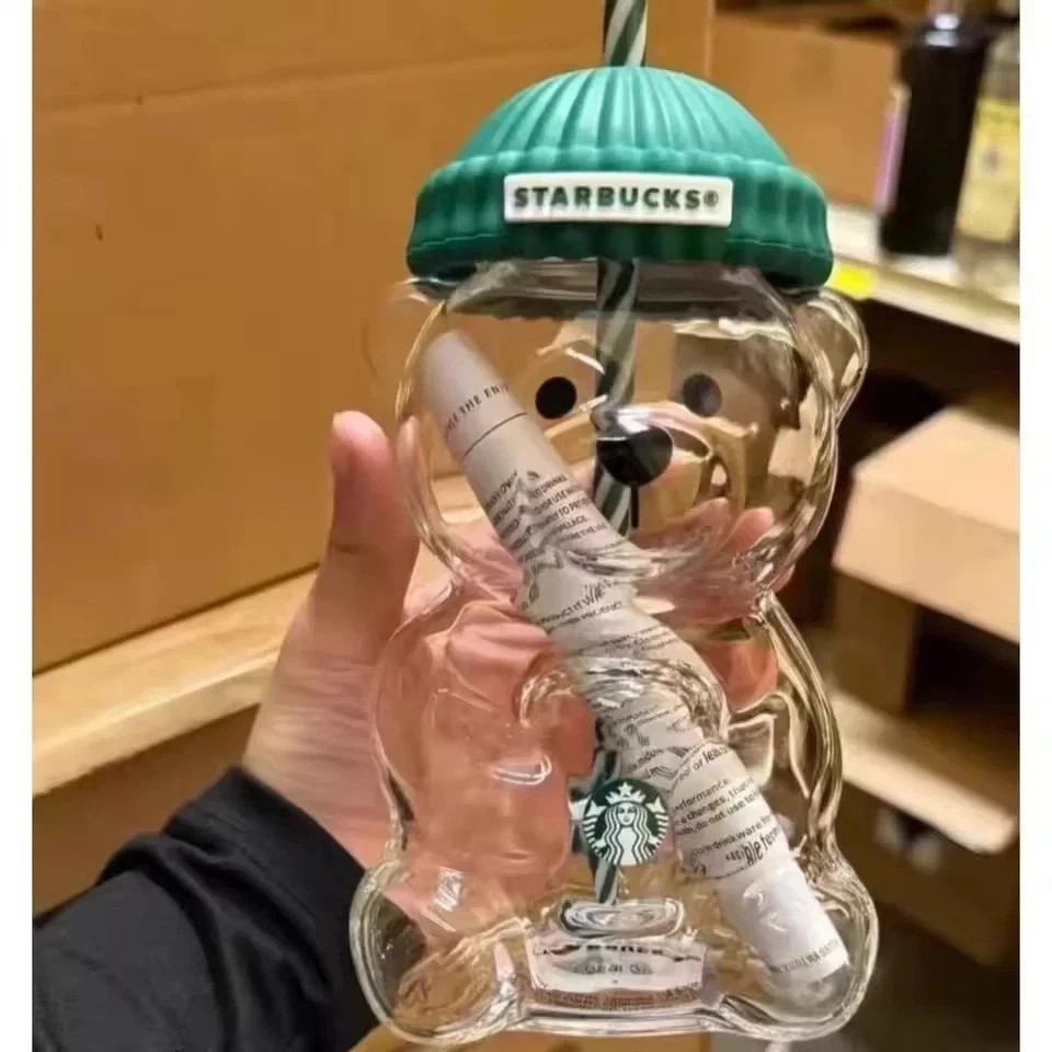 2025 plastic Starbucks Bearista Bear Cold Cup Holiday no log0