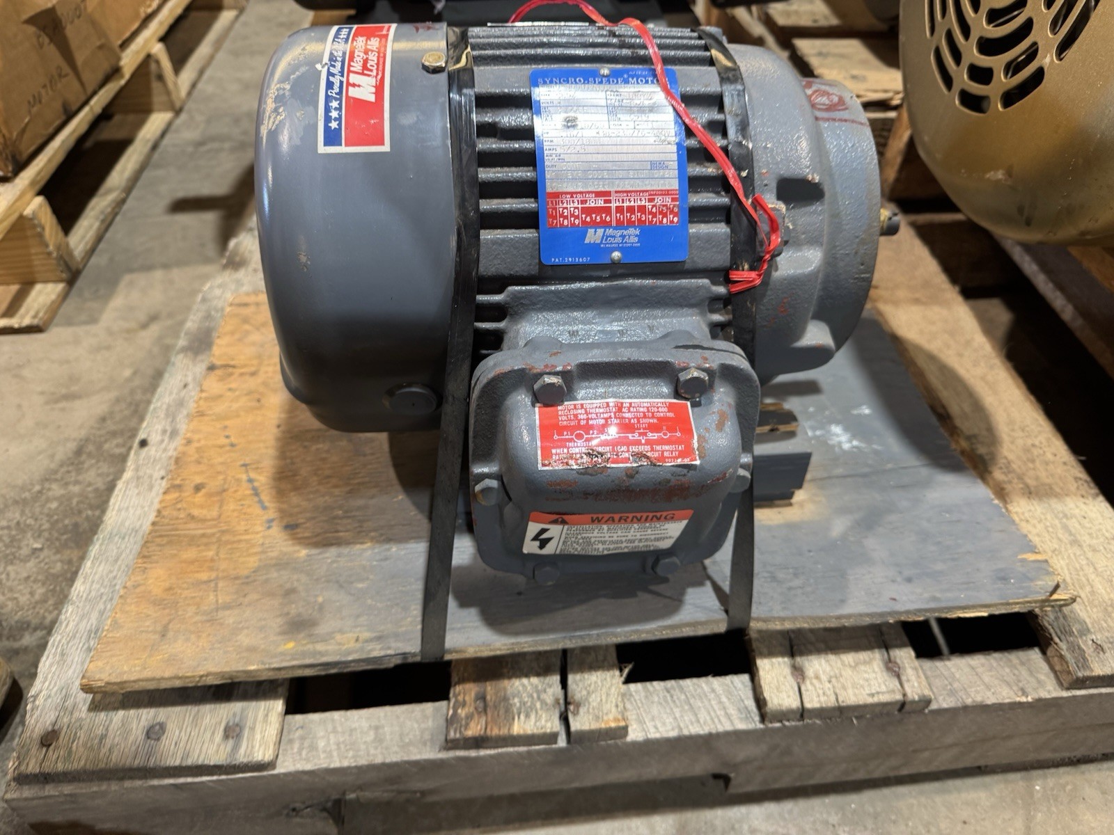 NEW MagneTek 1HP Explosion Proof Ac Induction Motor Three Phase 182YZ Frame