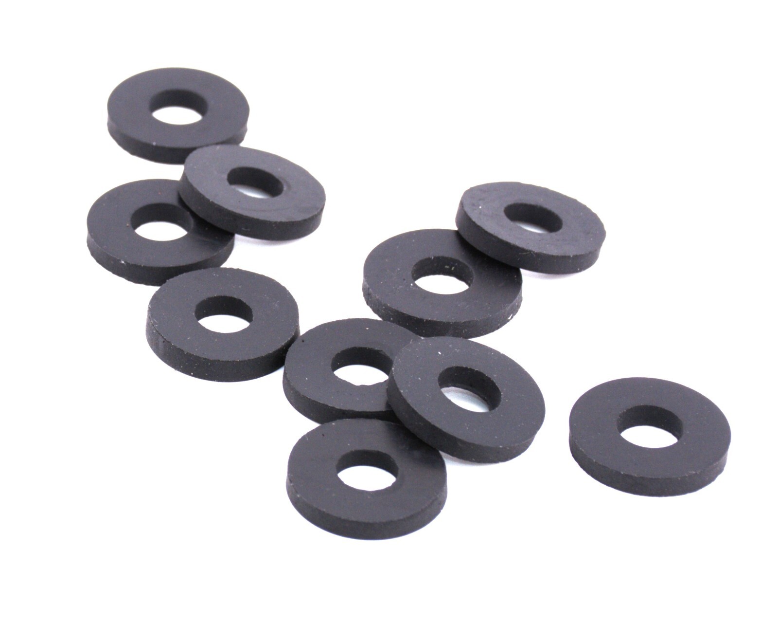 8mm ID x 20mm OD x 3mm NBR Rubber Flat Washers Foreign Auto Motorcycle Repair