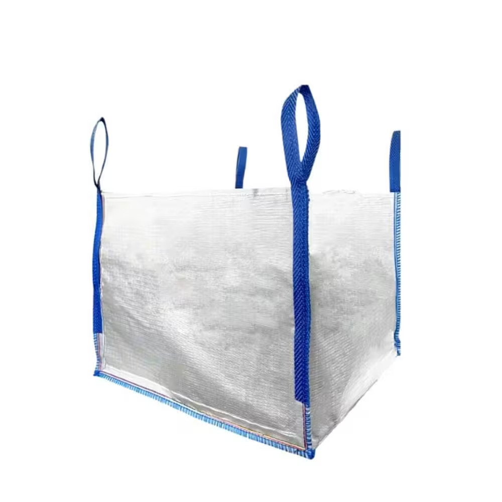 100 Gal. Heavy-Duty Builder’S Bulk Bag White Outdoor Polypropylene Construction