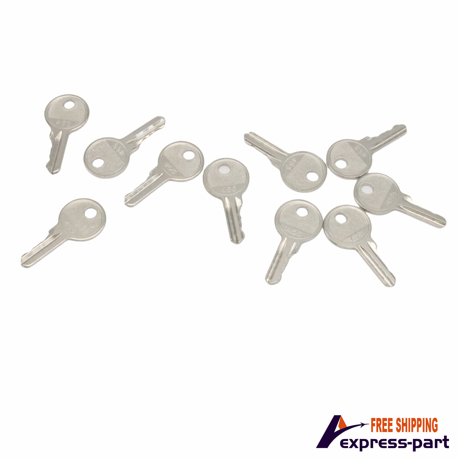 NEW 10 Keys 455 104466 FOR Genie Skyjack Snorkel Terex Vermeer Upright Lifts