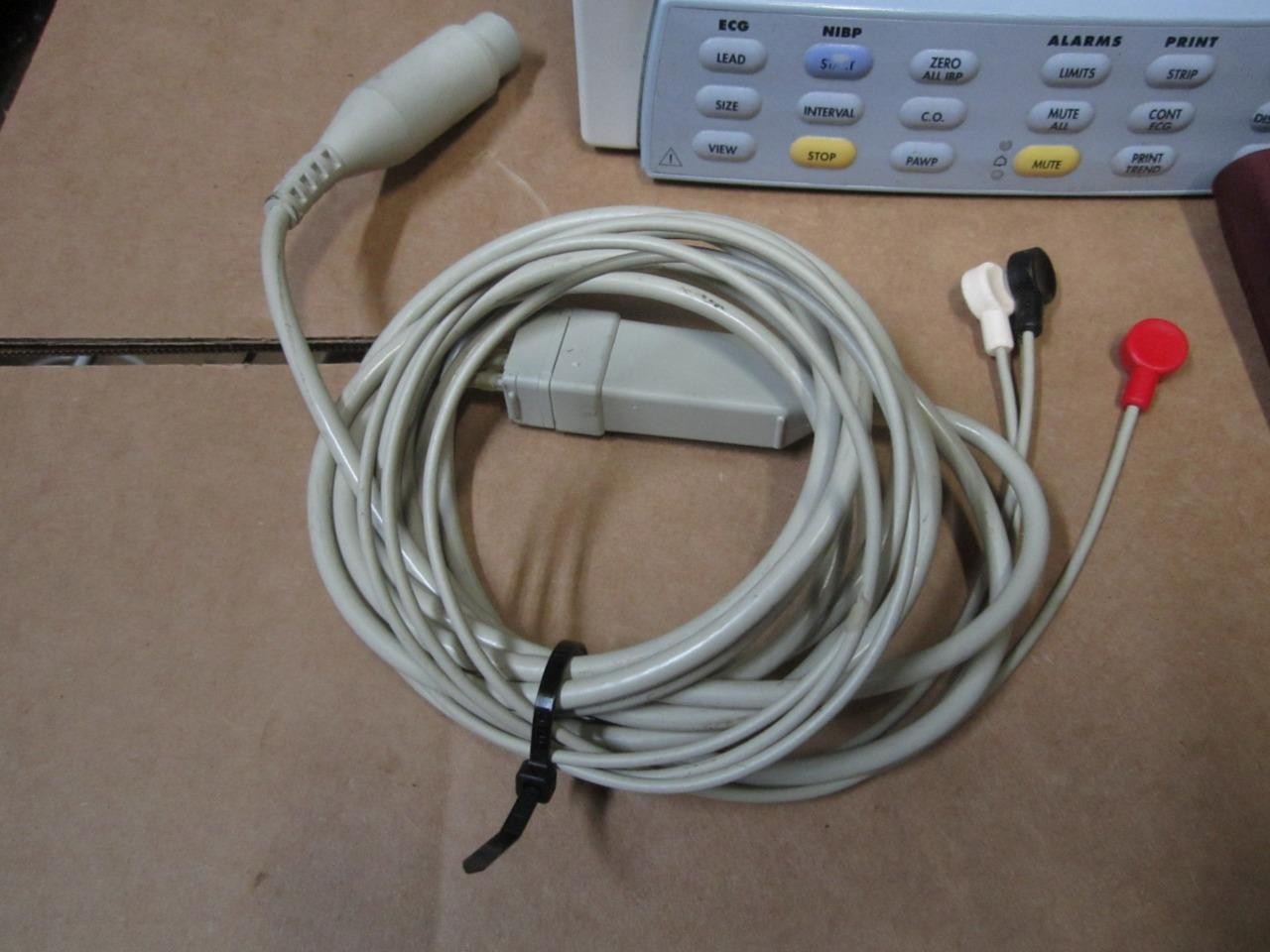 Datascope Spectrum OR Patient Monitor ECG Masimo SpO2 NIBP Printer