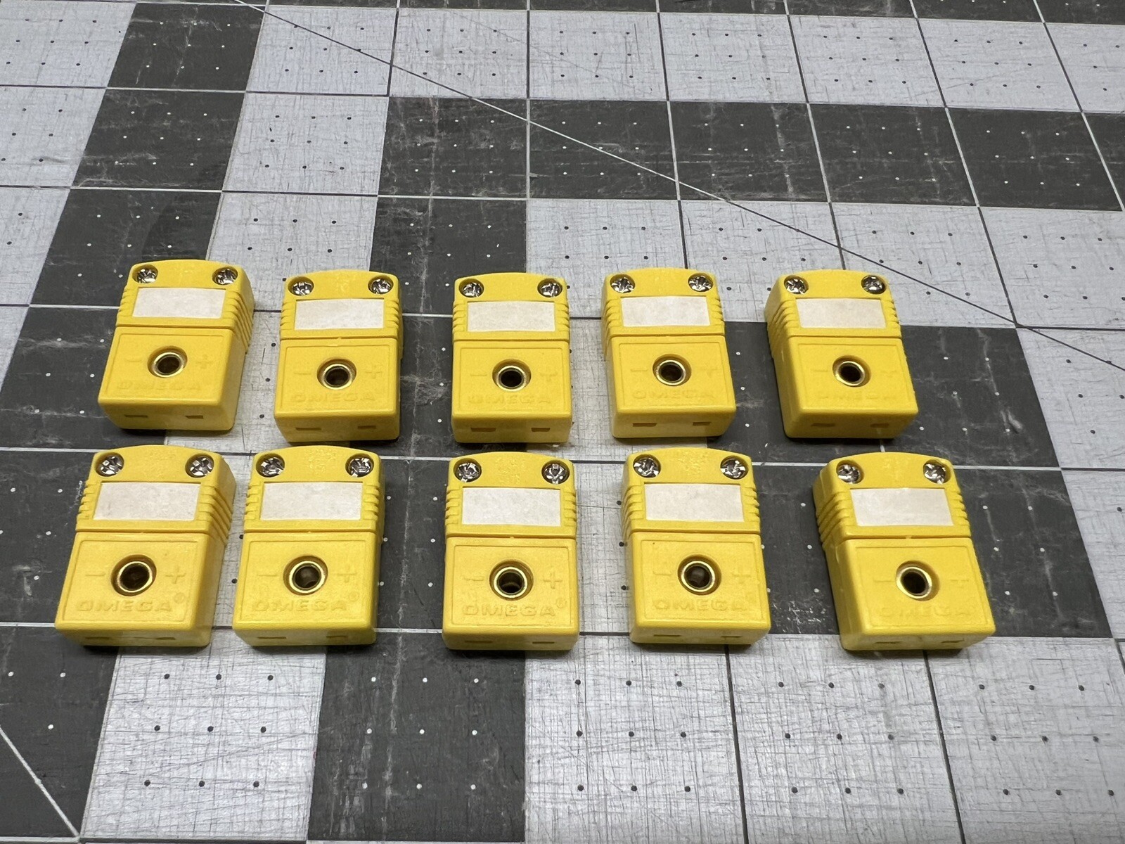 SMP-K-F Type K Mini Thermocouple Connector, Omega Female BRAND NEW LOT OF 10