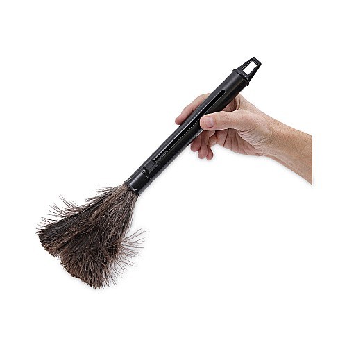 Boardwalk® Retractable Duster, Black Handle Extends 9″ to 14″, Each