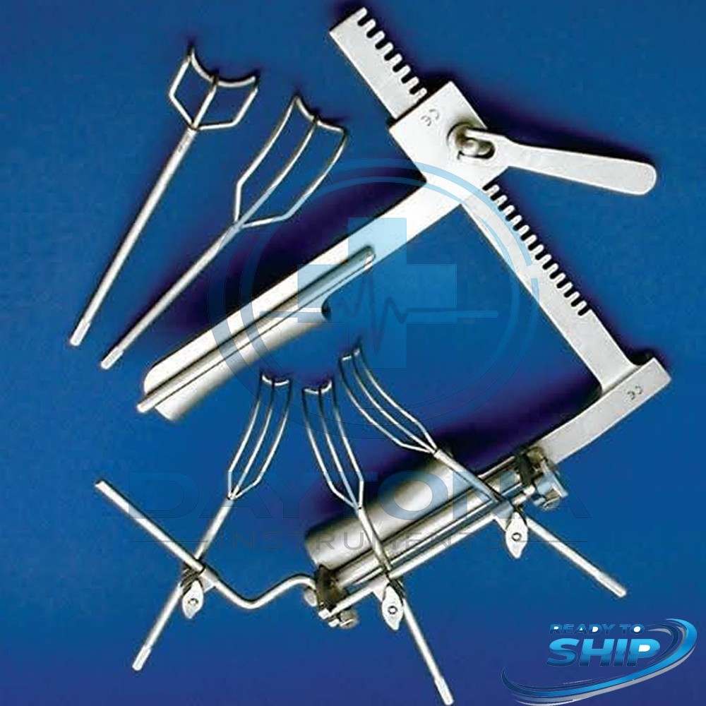 Cooley Cosgrove Mitral Retractor Surgical Complete Set High Quality Instruments