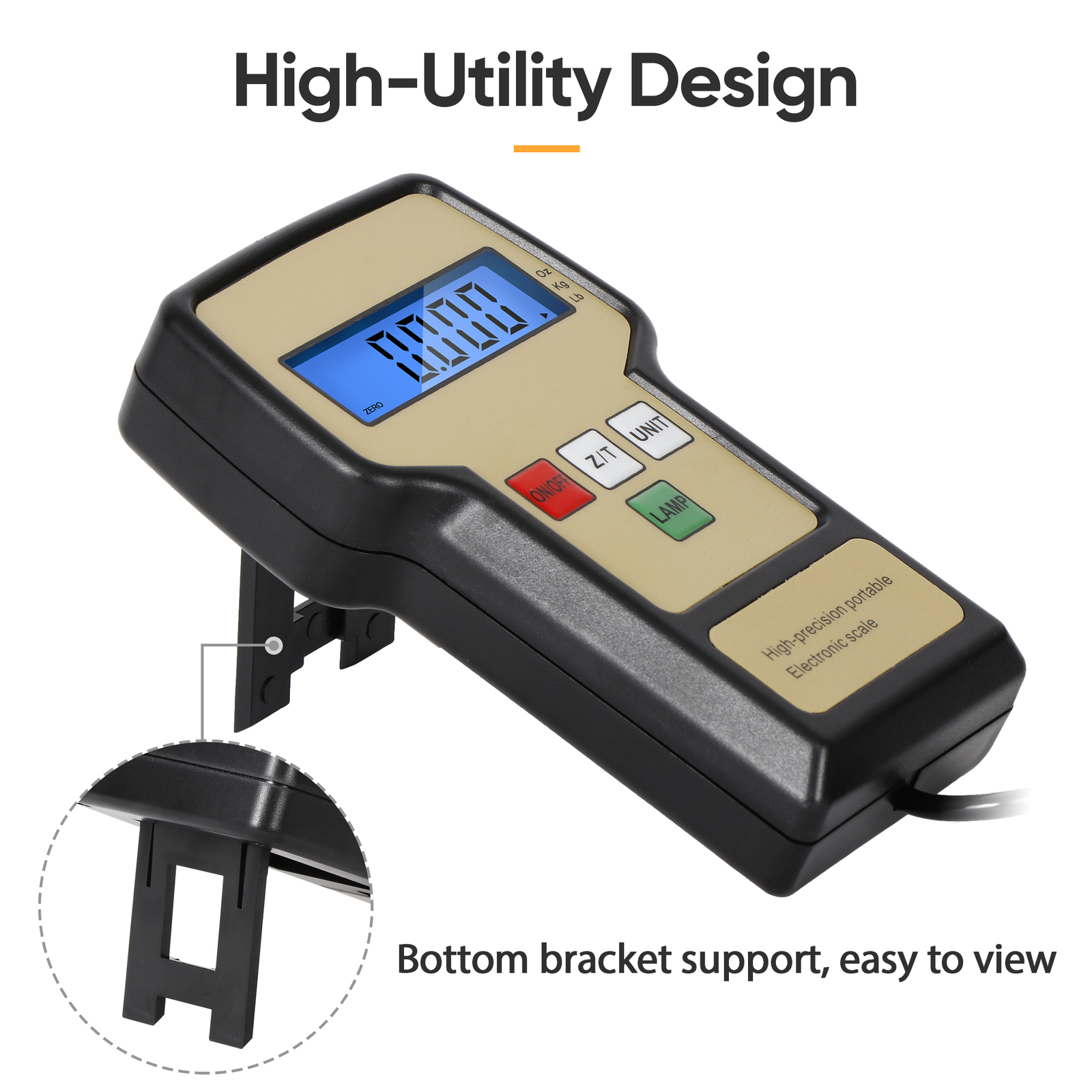 Electronic Refrigerant Charging Scale 220LB Digital HVAC A/C Refrigerant for HVA