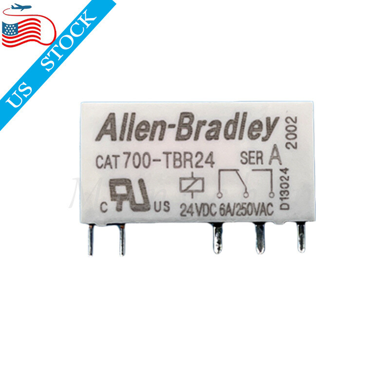5Pcs 6A 5Pin 24VDC General Purpose Power Relay For Allen-Bradley CAT 700-TBR24
