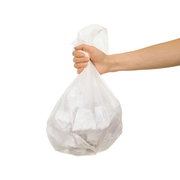 Karat High Density 4-7 Gallon Trash Can Liner, 24″ x 24″, 6 Micron – 1,000/Case