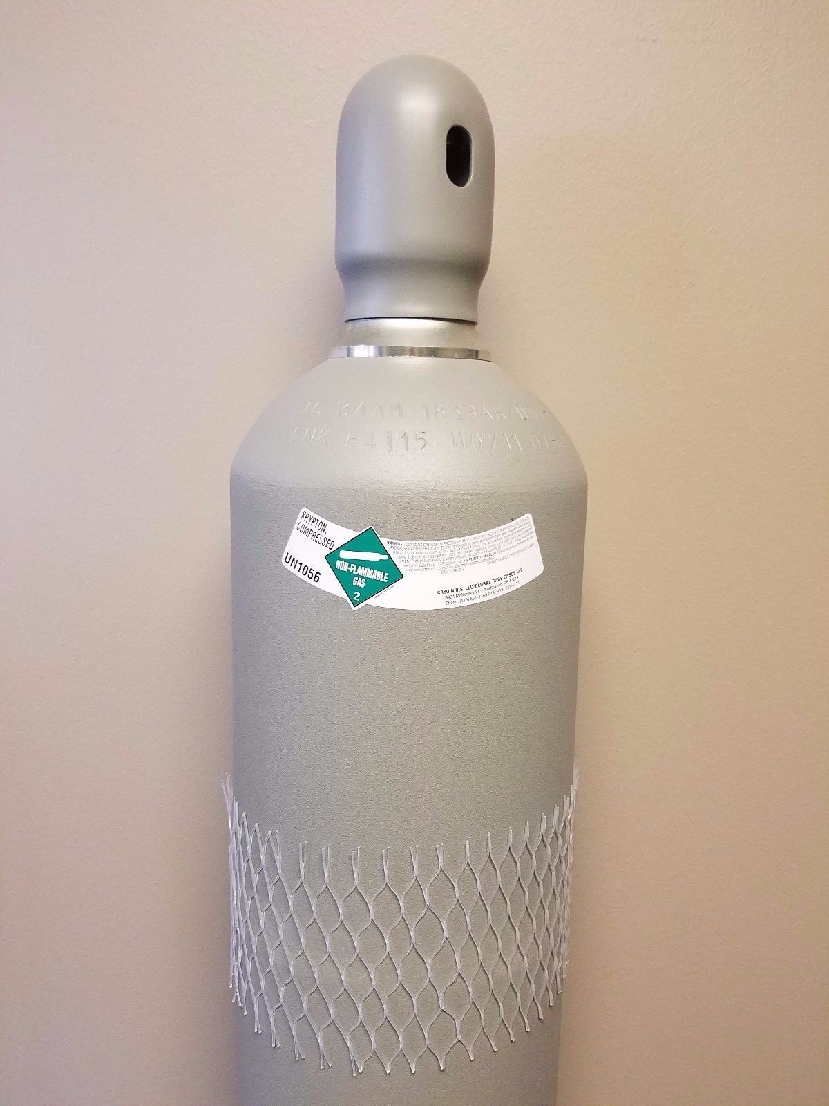 Krypton Gas, Research grade 99.999+% pure / Cryoin Product