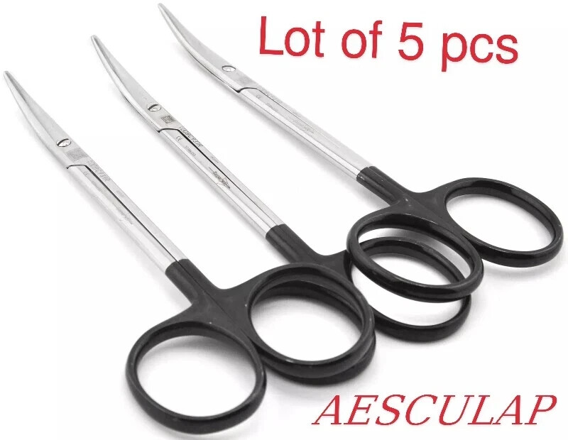 ASCULAP BC931R Surgical Curved Lift Supercut Delicate Baby Metzenbaum Scissors