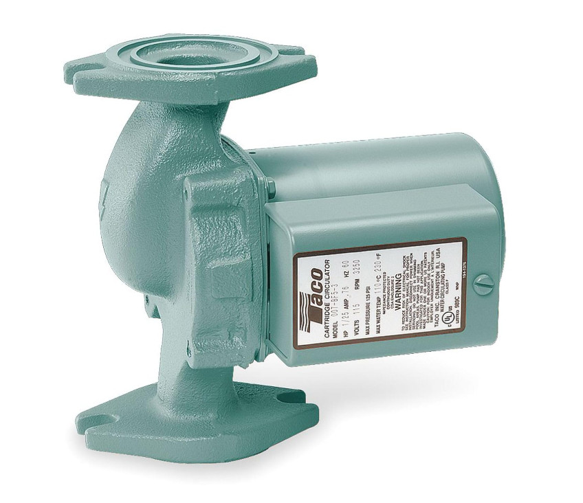 Taco 007-F5 Circulator Pump Cast Iron 1/25 HP Boiler Hydronic Heating 007F5 New