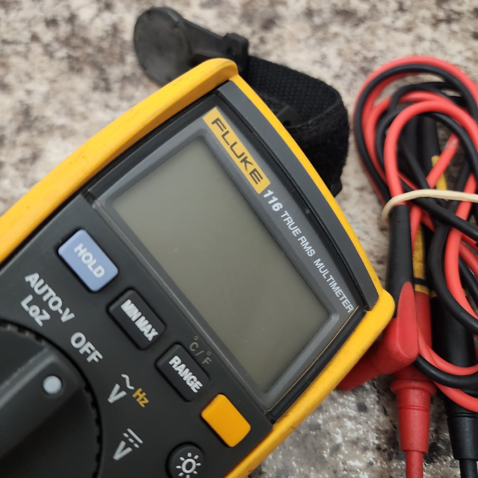 FLUKE 116 True RMS HVAC Digital Multimeter With Leads No Case
