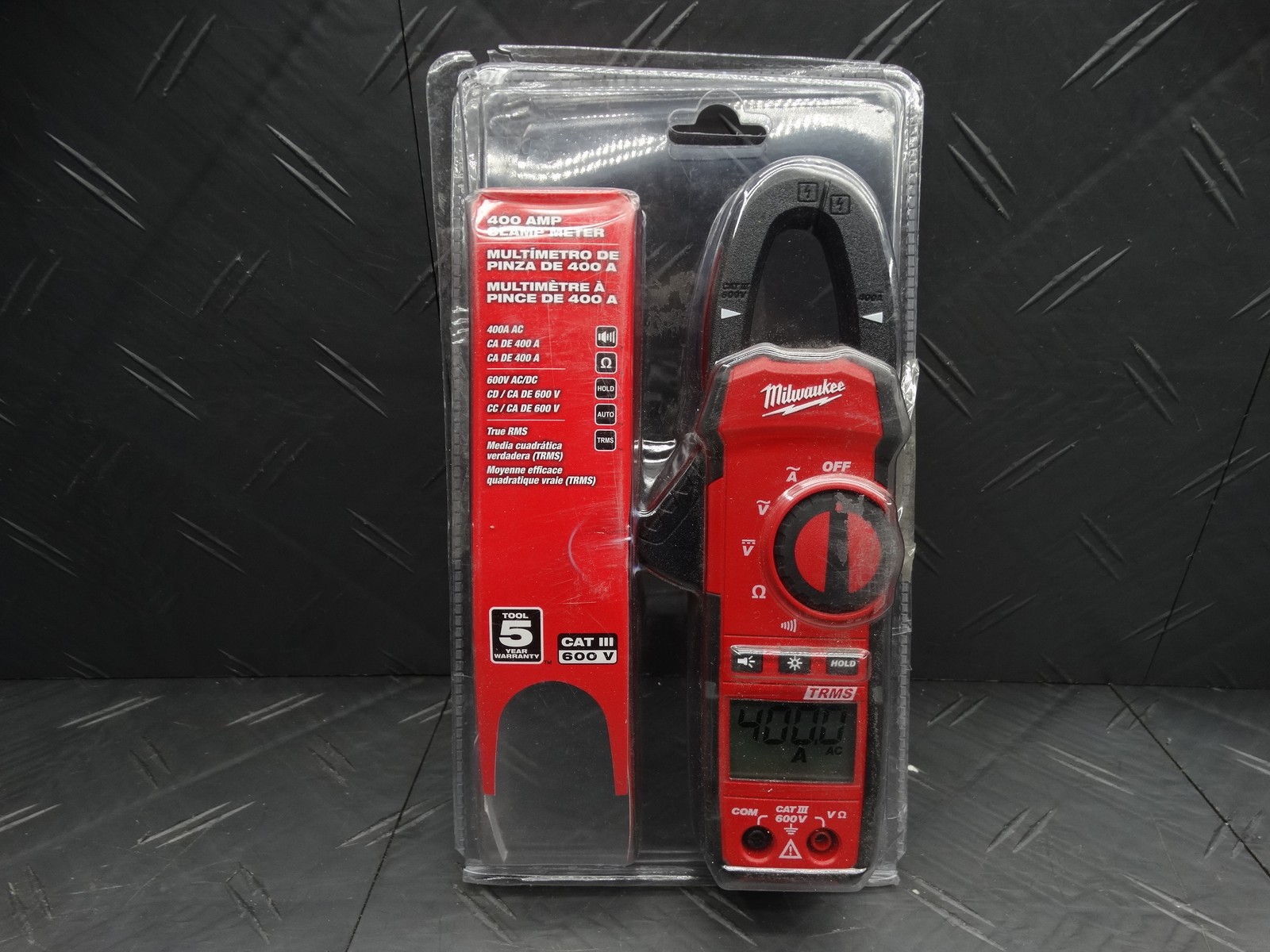 Milwaukee 400 Amp AC Digital Clamp Meter 2235-20 (Missing Leads)