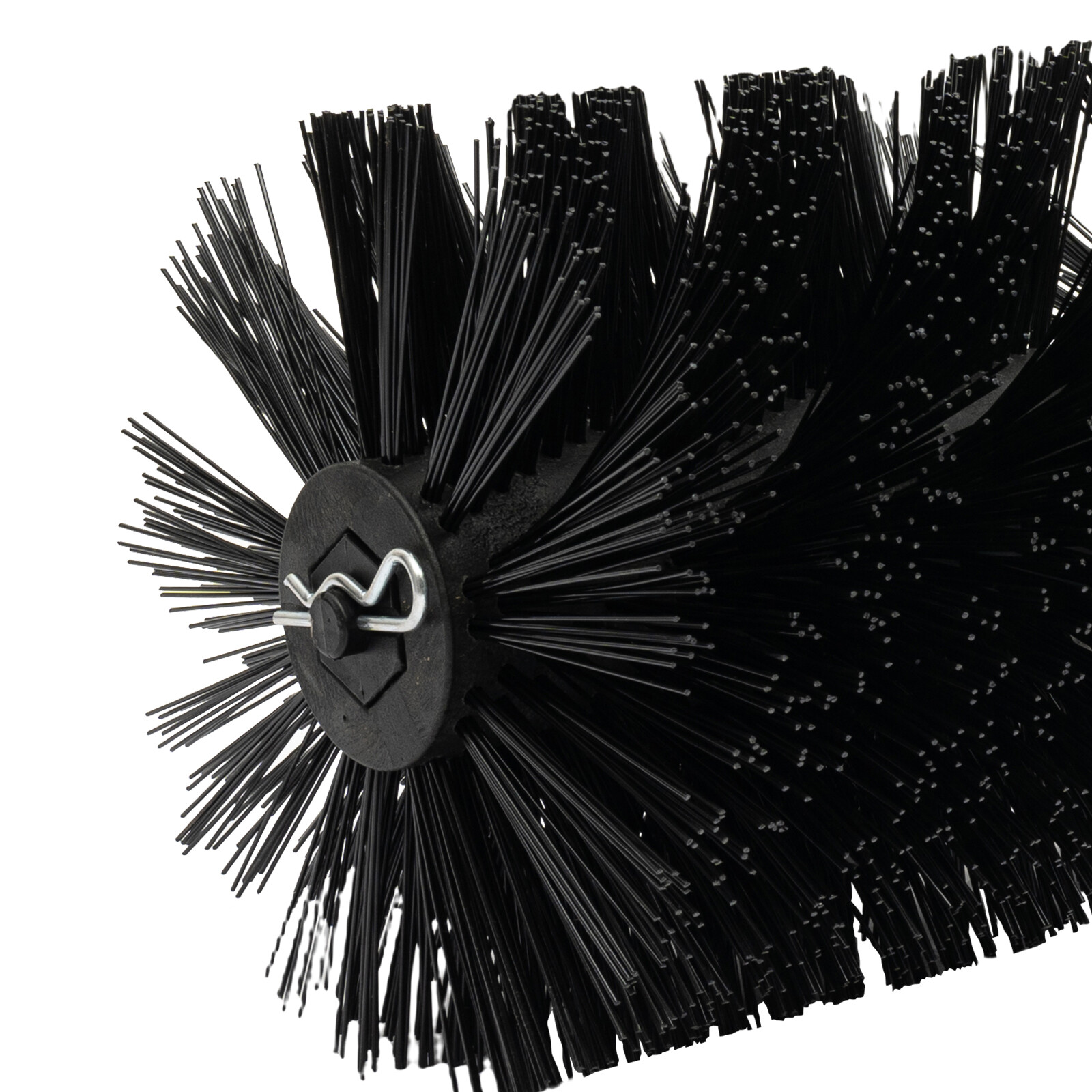 Gas Power Nylon Brush Broom Sweeper Artificial Grass Driveway Turf Snow Clean US