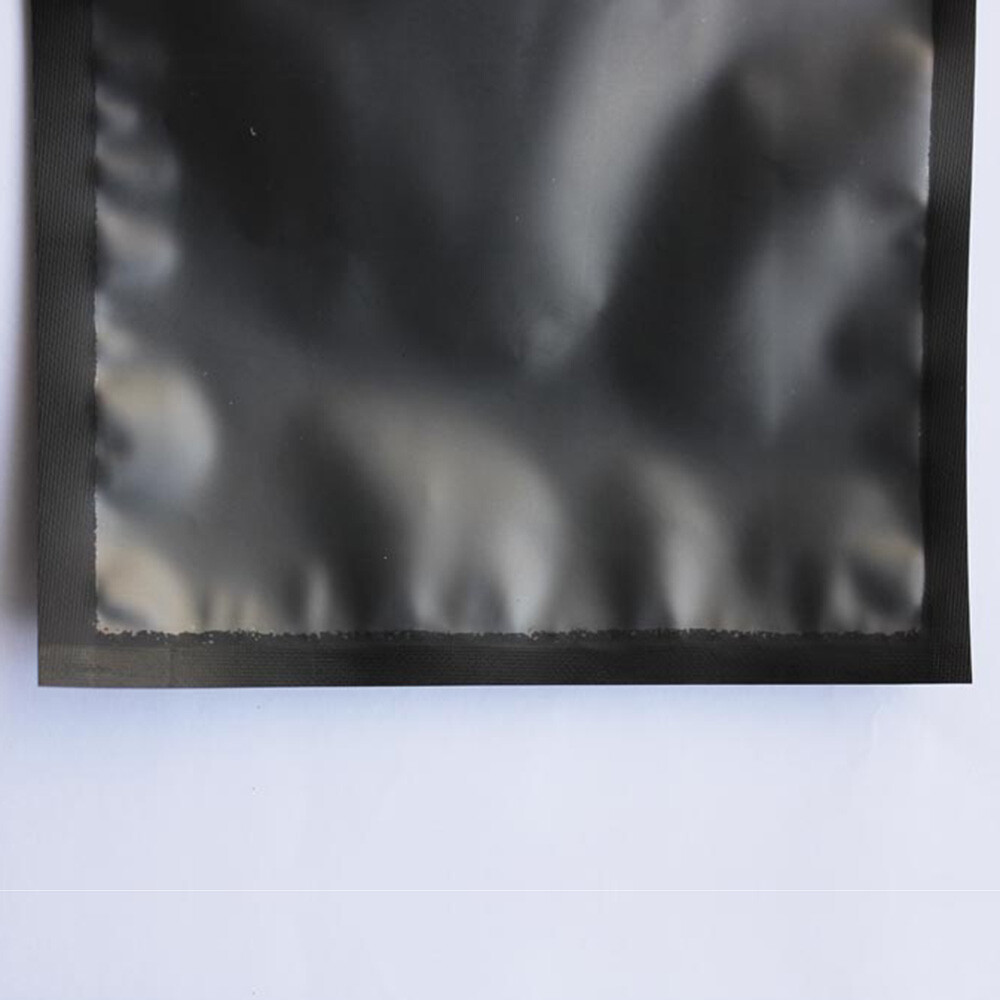 100 Flat Translucent/Black Mylar QuickQlick™Bags w/Hang Hole in Variety of Sizes