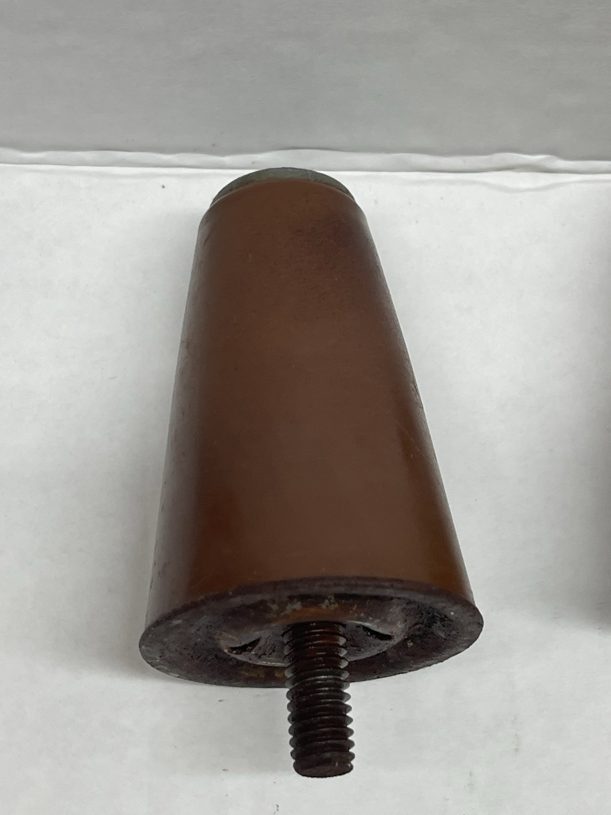 MCM (4) 2-1/2″ Metal Legs DIY Furniture Or Gas Heater Other Projects Threaded